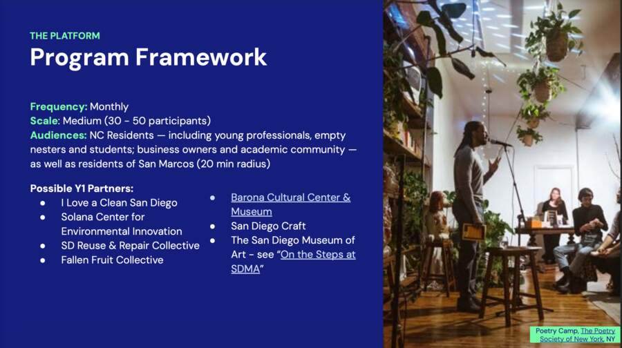 Program framework, cadence and audience.